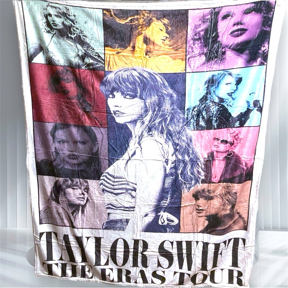 Taylor Swift The Eras Tour Soft Throw Blanket